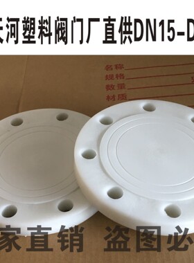 玻璃纤维增强聚丙烯 GRPP FRPP UPVC 四孔法兰片 盲板 DN15