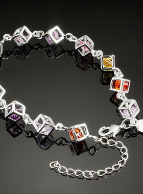 镂空925银百搭波西米亚风手饰品