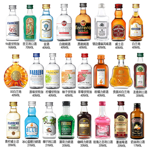 小酒版便利店调酒夜市小瓶酒微醺白兰地威士忌小洋酒DIY鸡尾酒