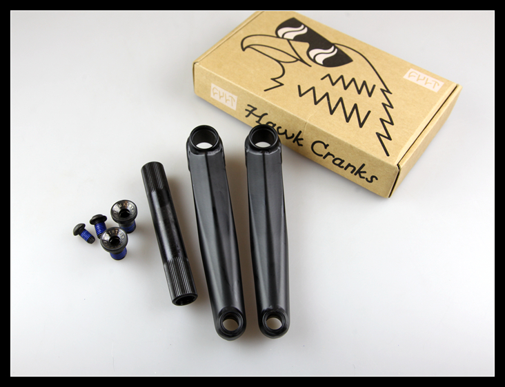 CULT BMX曲柄 HAWK 热处理48键22mm死飞大街165/170/175