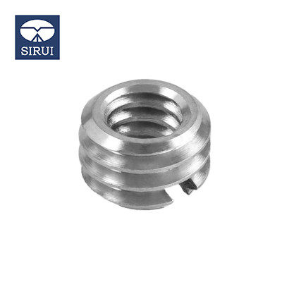 sirui思锐 快装板螺丝套 1/4 3/8 转换螺丝套 小转大 三脚架云台螺丝帽 可套1/4螺丝上变3/8 思锐原厂生产