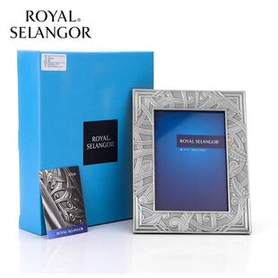 皇家雪兰莪ROYAL SELANGOR阿提亚相框马来西亚进口锡制品相片摆件