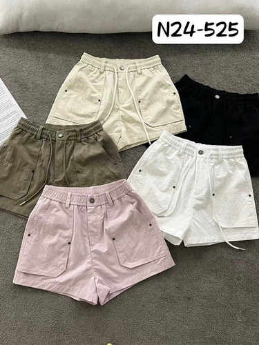 欧美风高腰提臀性感短裤
