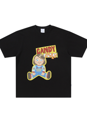 CANDYMADE夏季玩具总动员系列魔法画板短袖T恤上衣