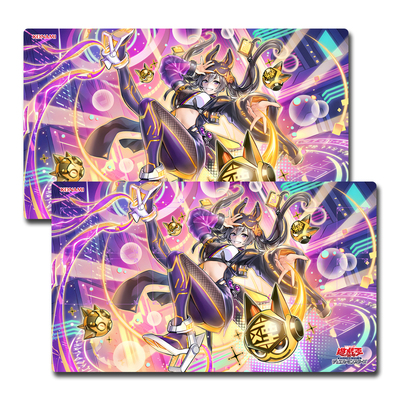 TCG对战垫 伪装舞会莱娜 异画游戏王卡牌决斗盘DIY场地卡垫鼠标垫