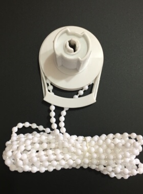 卷帘配件安装头码拉珠绳拉帘窗帘配件升降控件制头广告支架控制器