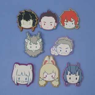 日本艾漫正版 非人仔 动漫周边软胶胸针徽章 九月大圣哪吒等