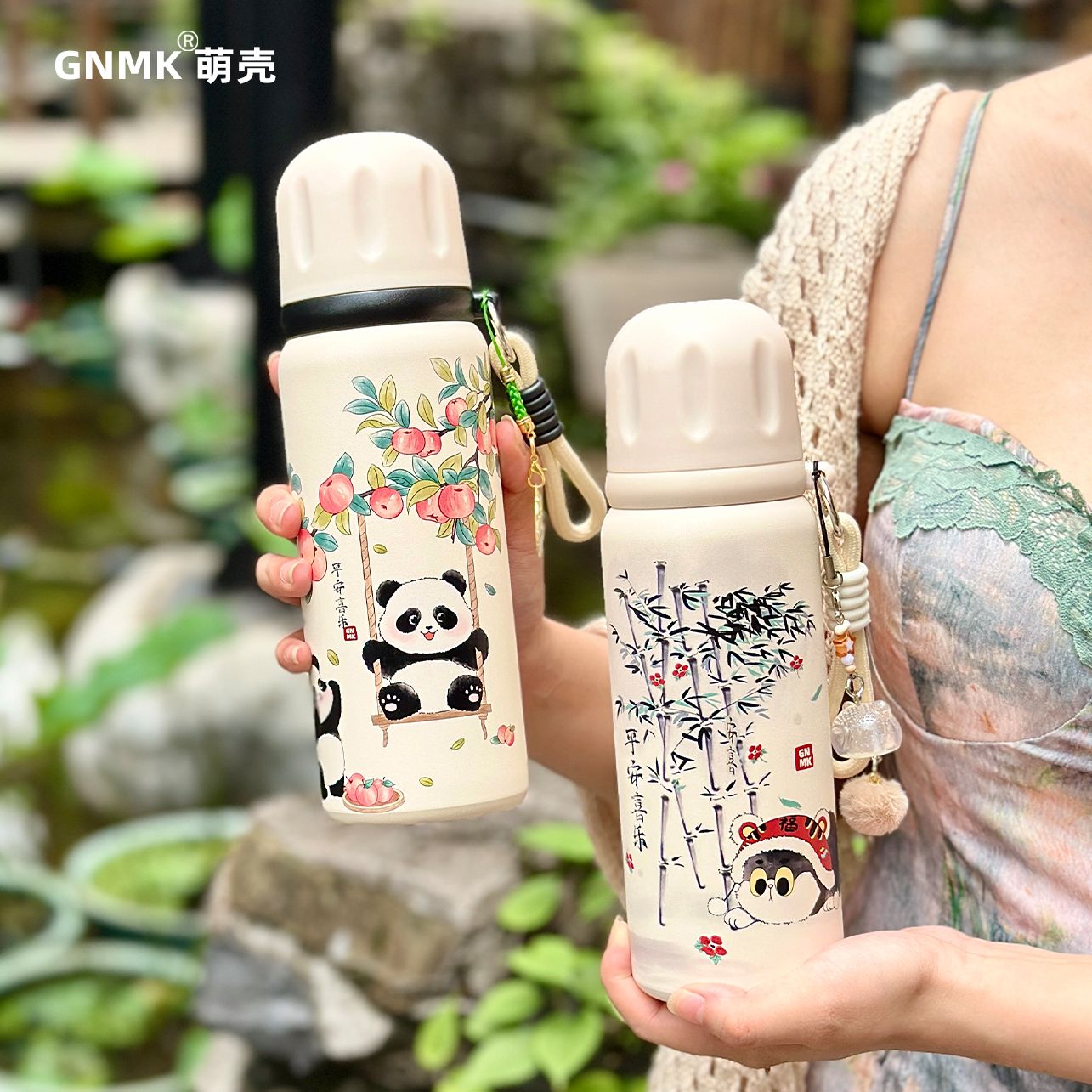 GNMK萌壳不锈钢保温杯大容量