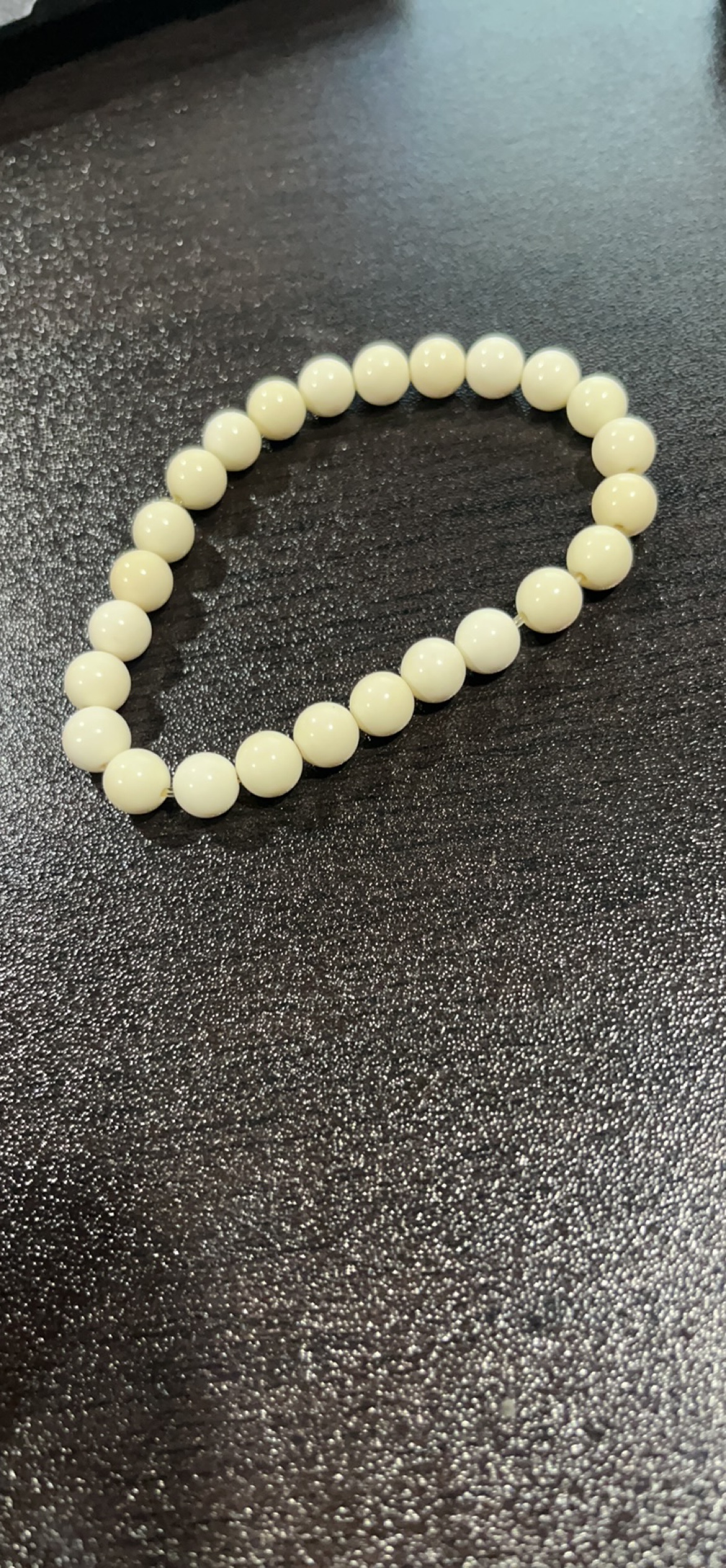 西藏藏玉白玉 藏瓷 女士手串