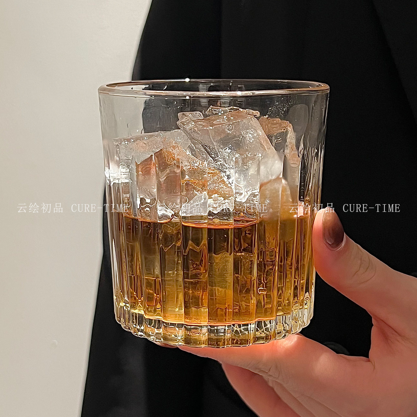 水晶玻璃威士忌酒杯创意洋酒杯家用古典杯教父酒杯啤酒杯酒吧杯子