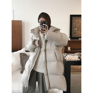 Tania 90白鹅绒 302g-310g 25韩系轮廓羽绒服加厚外套 无毛领版女