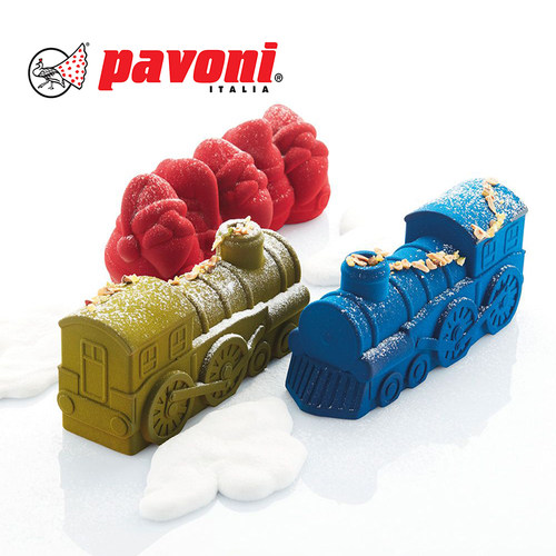 pavoni硅胶小火车圣诞节系列