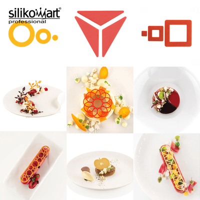 Silikomart硅胶摆盘装饰