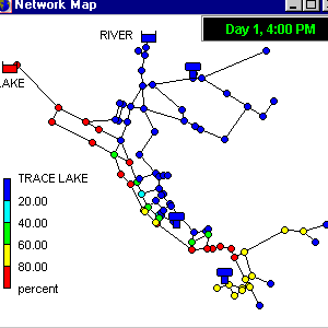 epanet管网平差计算建模水头局部损失计算水力模拟水质分析帮代做