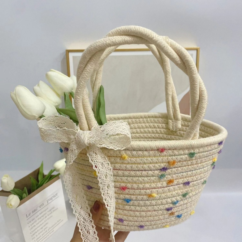 2022夏款女士手提编织包