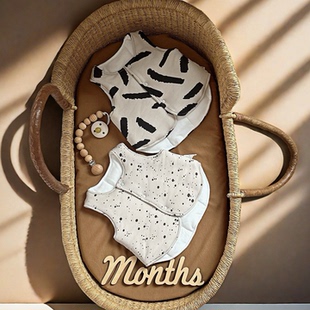 新生宝宝马甲小月龄外穿婴儿夹棉男女宝宝加厚保暖秋冬坎肩洋气春