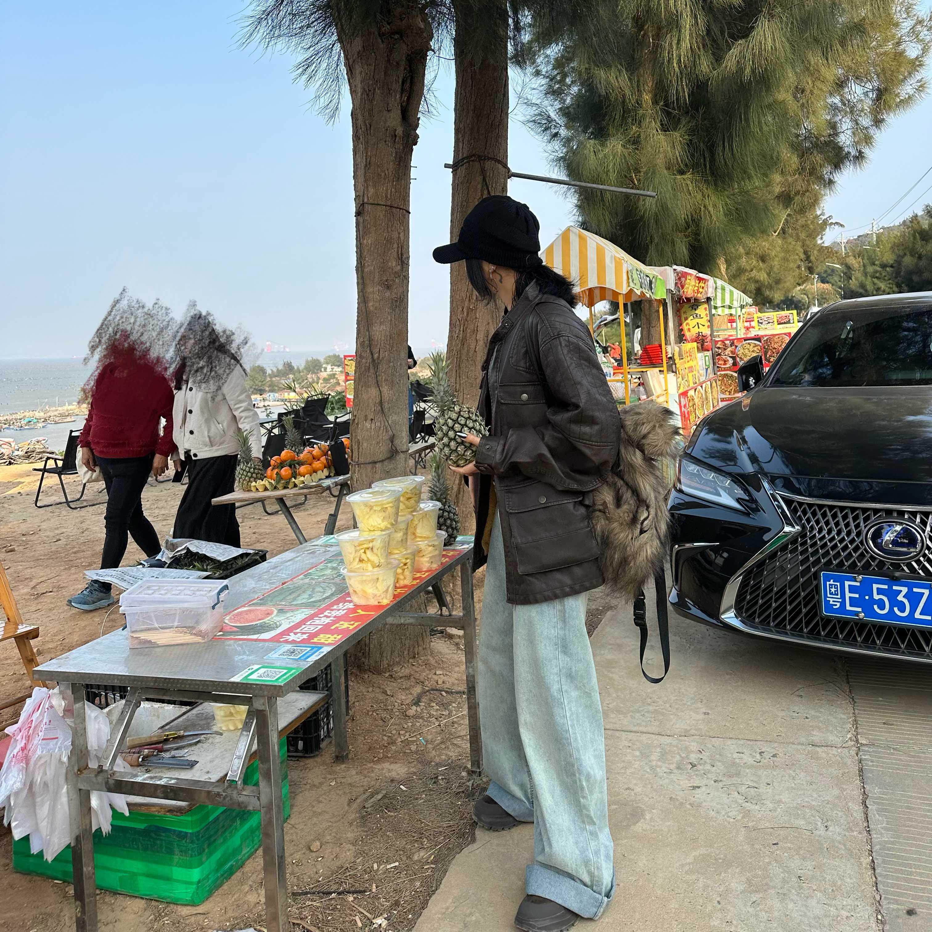 ZOOBI 立领工装大口袋男友风加绒机车皮衣外套