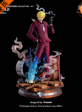 【李小西弟弟】现货 TSUME BIJUtsu系列 ONE PIECE 山治 手办GK