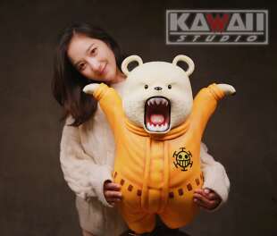 海贼王 限量手办GK 愤怒贝波 大熊 李小西弟弟 Kawaii