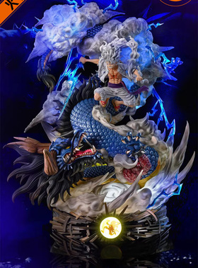 【李小西弟弟】ZZDD 周年款 尼卡路飞vs凯多 限量手办GK