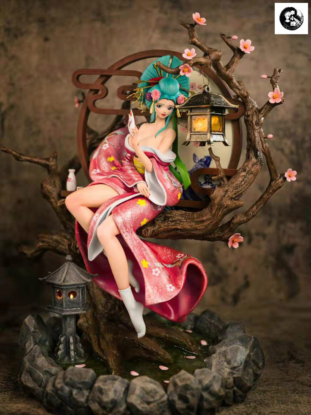 【李小西弟弟】creation 海贼女神第一弹 小紫 光月日和 手办gk