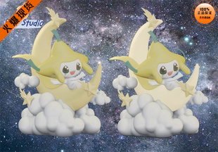 【李小西弟弟】puff 月光滑梯基拉祈 限量手办GK