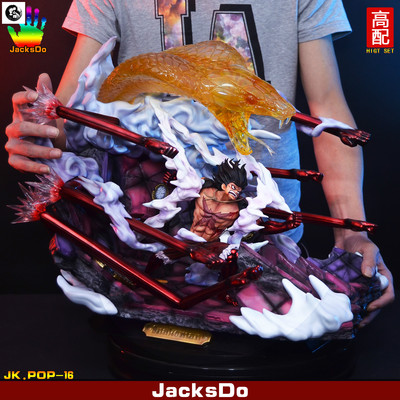 【李小西弟弟】现货 Jacksdo 蛇人 四档 路飞 JK POP MAX 手办GK