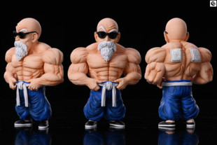 【李小西弟弟】league 肌肉系列 老当益壮 肌肉龟仙人 限量手办GK