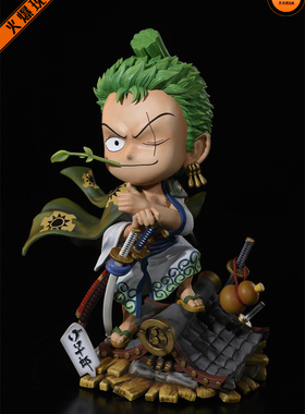【李小西弟弟】IU JOKER 和之国sd系列 第一弹 索隆 限量手办GK