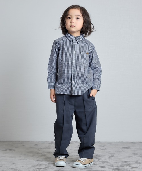 90 130-160 日单贵牌 dilash 24春男童女童长袖白衬衫日本原单