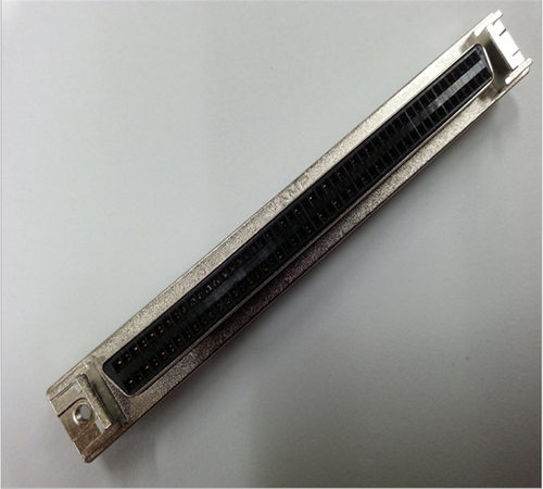 供应DB型SCSI100PIN直插母座连接器针孔式带屏蔽壳矩形接插件插座