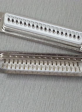 促销D-SUB3.0系列白色37P传统公头焊线D型矩形DB37针公连接器插头