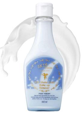 韩国skinfood思亲肤牛奶眼唇卸妆乳160ml温和卸妆液脸部滋润奶昔