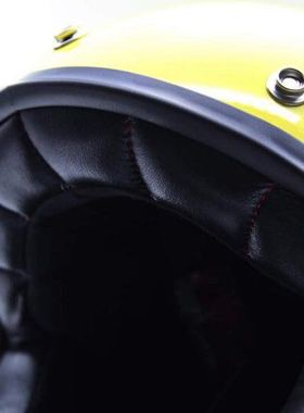 Moon精典黄色美国CNS blade rider刀锋骑士复古经典半封闭式全盔