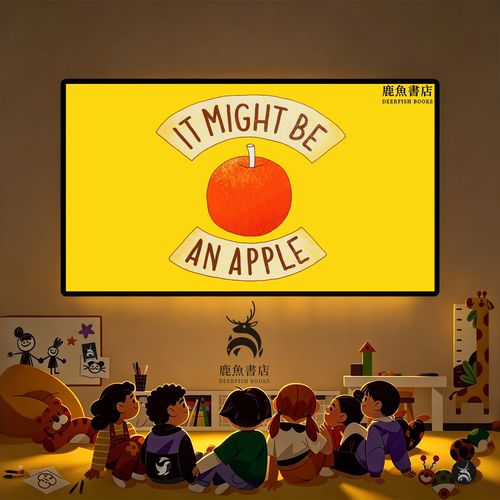 It might be an apple小班英文绘本单词启蒙PPT课件教案素材 mp3