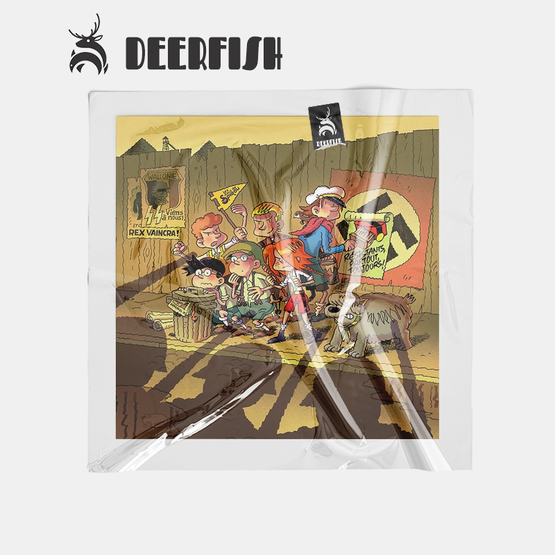 比 Les amis Spirou Morvan Evrard 童趣可爱风素材