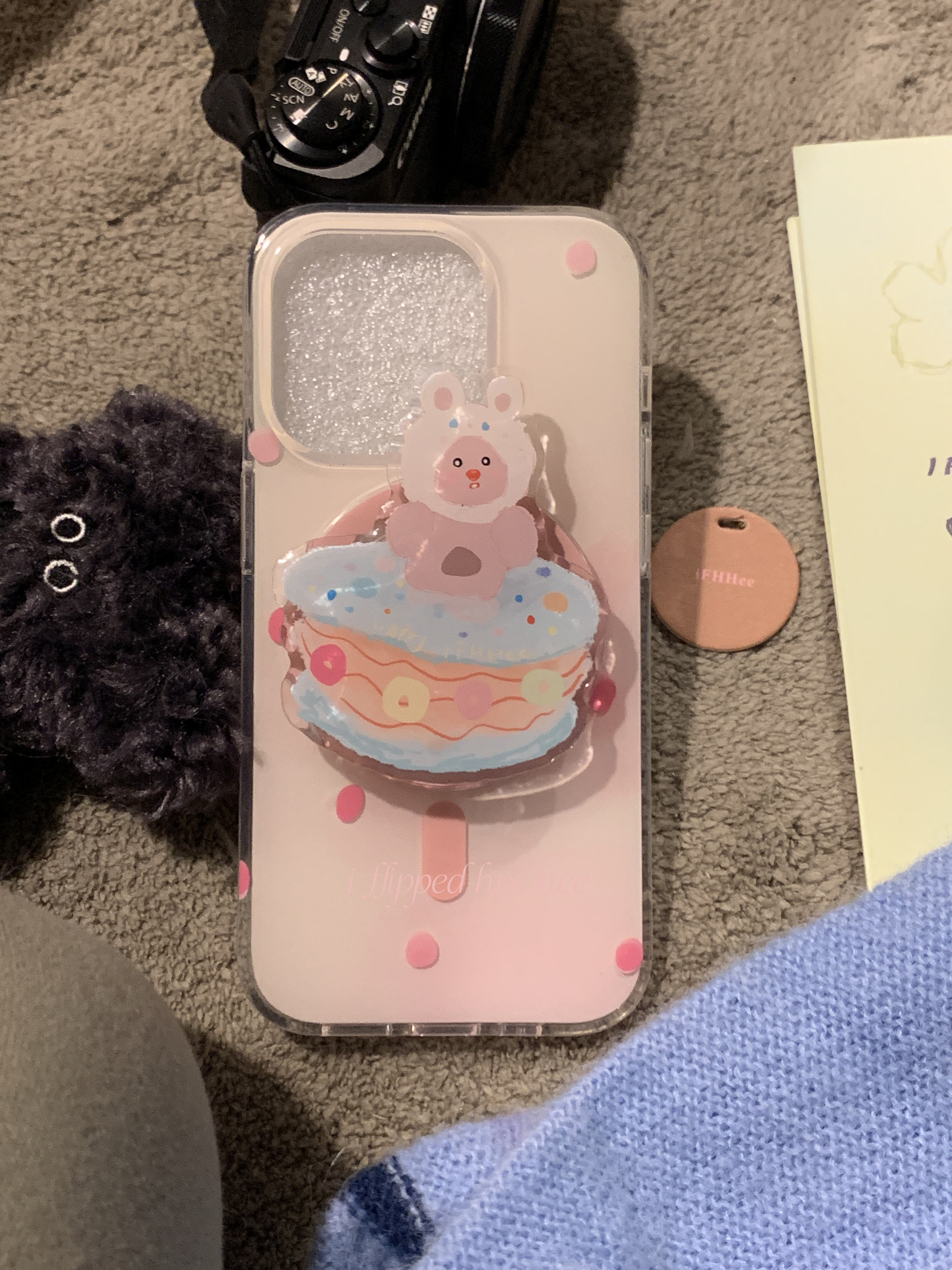 原创设计磁吸双层定制iphone