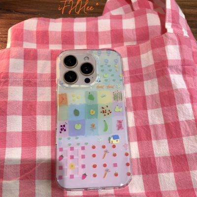 iFHHee“蔬菜商店”维c满满原创设计手绘风双层imd手机壳iphone手机壳