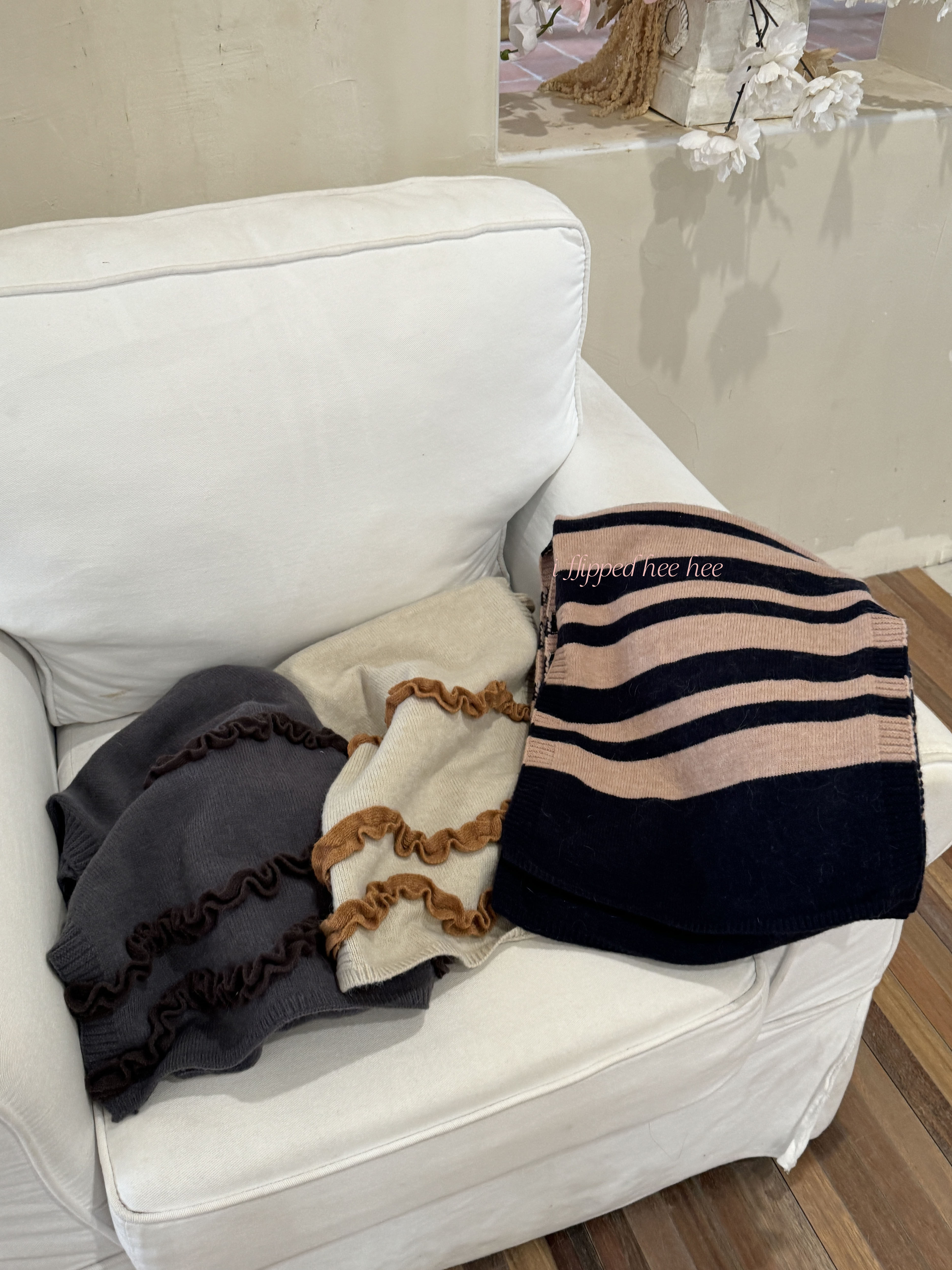 iFHHee围巾设计感冬日保暖