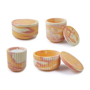 璇儿手作香薰石膏模具蜡烛杯收纳滴胶镜面创意带盖收纳模具