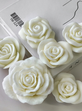 璇儿手作香薰石膏香薰蜡烛滴胶花卉花朵款式硅胶模具合集花朵模具