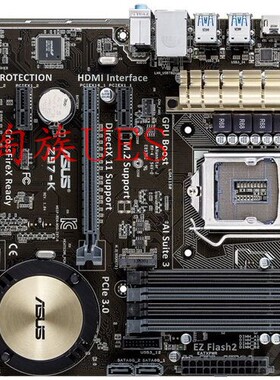 新！Asus/华硕 Z97华硕Z97-K   -P  -C  M.2口台式机1150主板集显