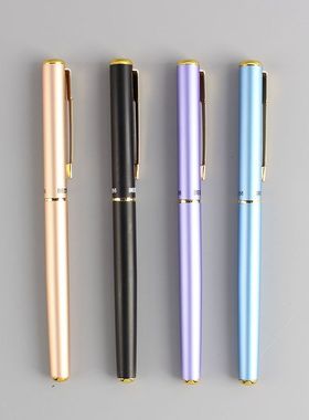 266B办公金色多彩学生零售铱金笔MM0.5钢笔考试英雄钢笔