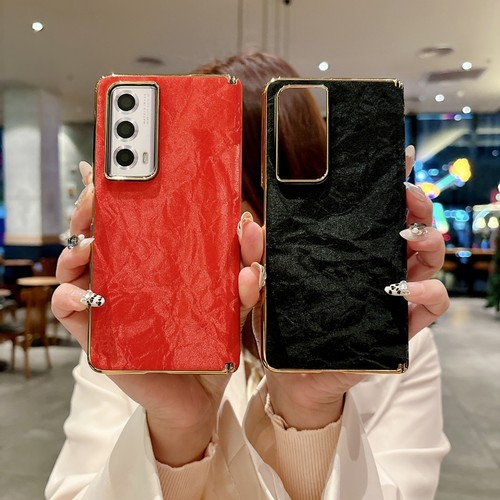 适用华为荣耀magicvs2折叠屏手机壳magic vs2保护套magicv2s中国风绒布V2至臻版honor带中轴后壳maigcvs2奢华