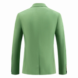 2023日系韩版西装修身休闲草绿色单西长期备货跑量款轻薄西服，男装西服套装，电商A199(原D219）