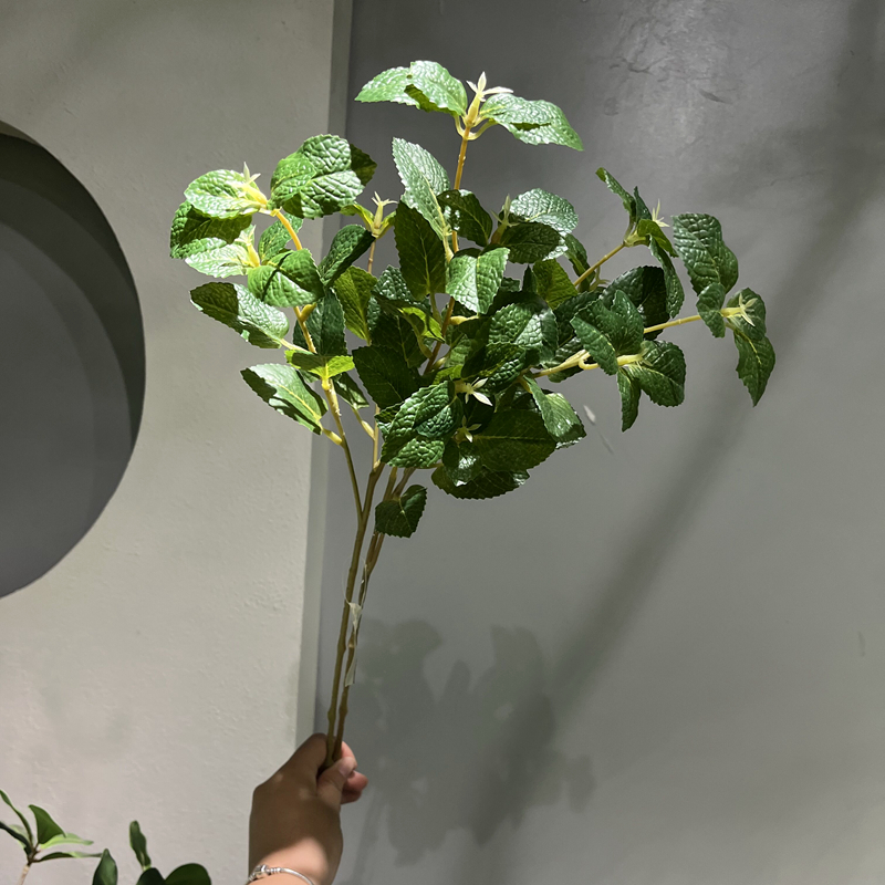 薄荷叶柚子叶仿真绿叶