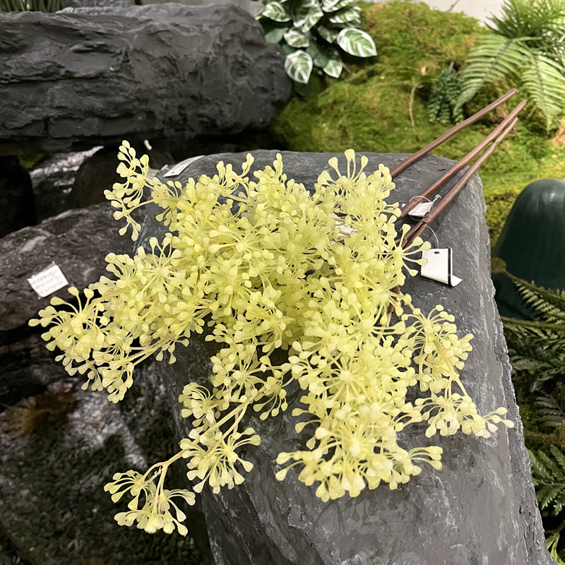 马桑果仿真花绿浆果客厅摆设桌台装饰摆件民宿酒店台面插花山归来