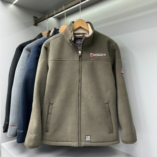 御寒神器北欧厚绒外套探险铂金系列男女情侣款 户外抓绒衣加厚外套