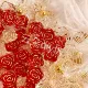 Красная и белая барочная сумка с красно-белым золотом 10 кусочков опыта