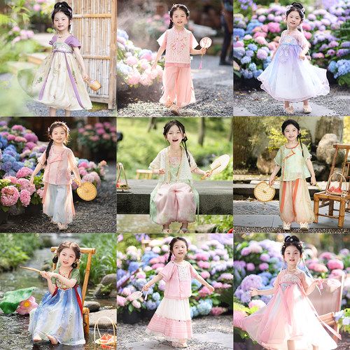 古月家【夏季断码清仓】女童汉服